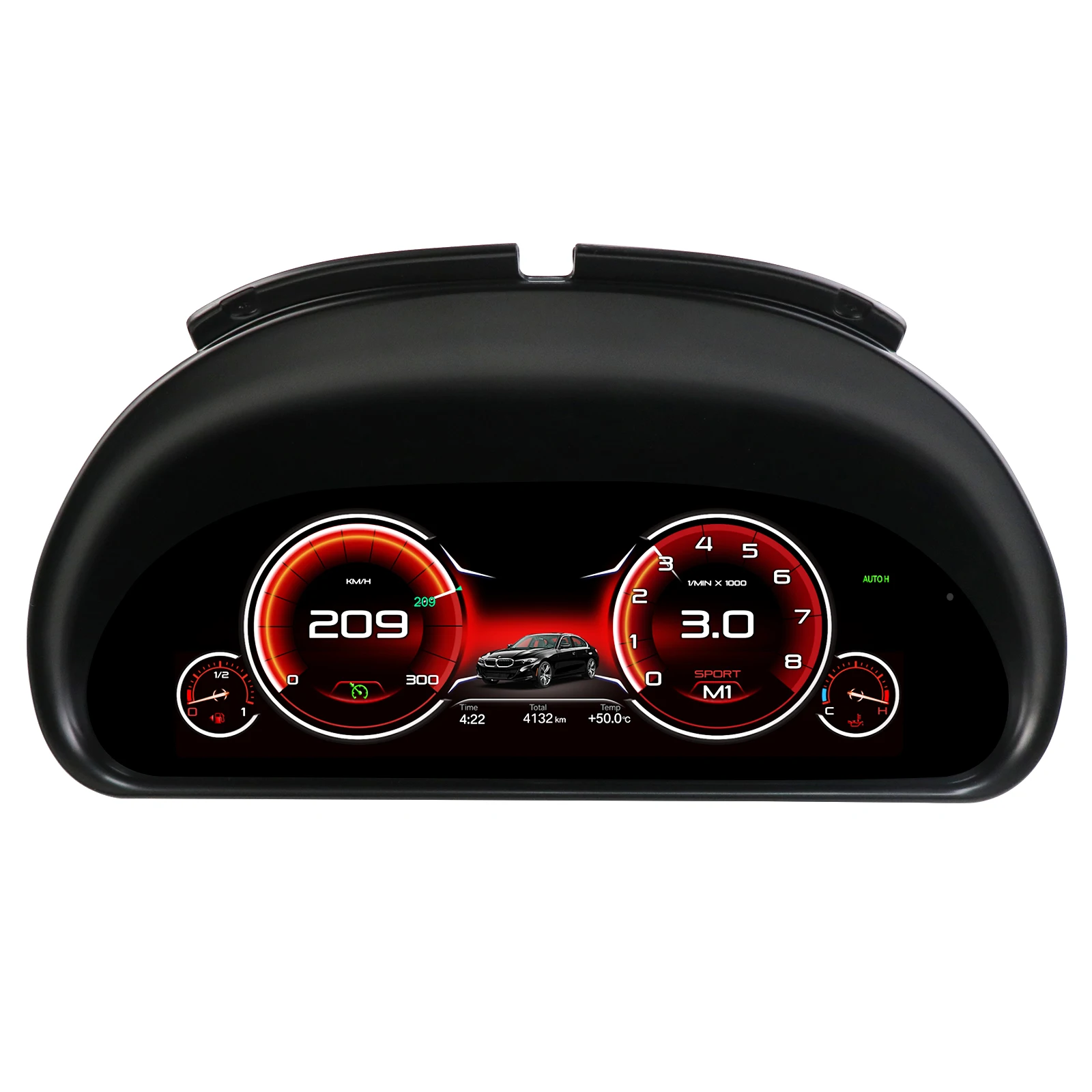 Panel de Instrumentos LCD para Automóvil Hizpo, para BMW X5 E53 / Serie 5 E39, Años 1999-2006, Pantalla Digital de Instrumentos, Velocímetro 1