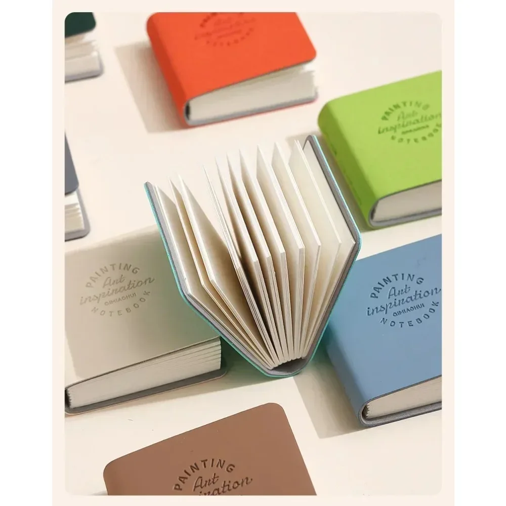 Square Watercolor Sketchbook Set 3 Pack Mini Drawing Book Thick Paper for Painting Sketching Work Relaxation Art Supplies - 5