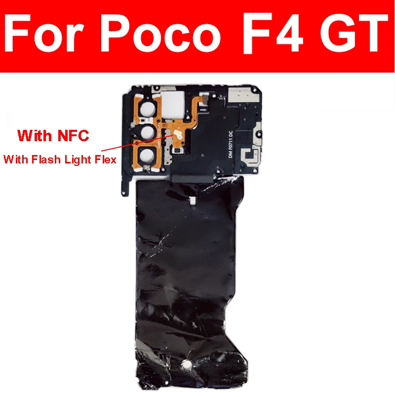 Фото Крышка материнской платы антенны для Xiaomi Pocophone POCO F3 GT F4 F4 GT, крышка материнской платы с сигналом, задняя рамка, корпус основной платы №5