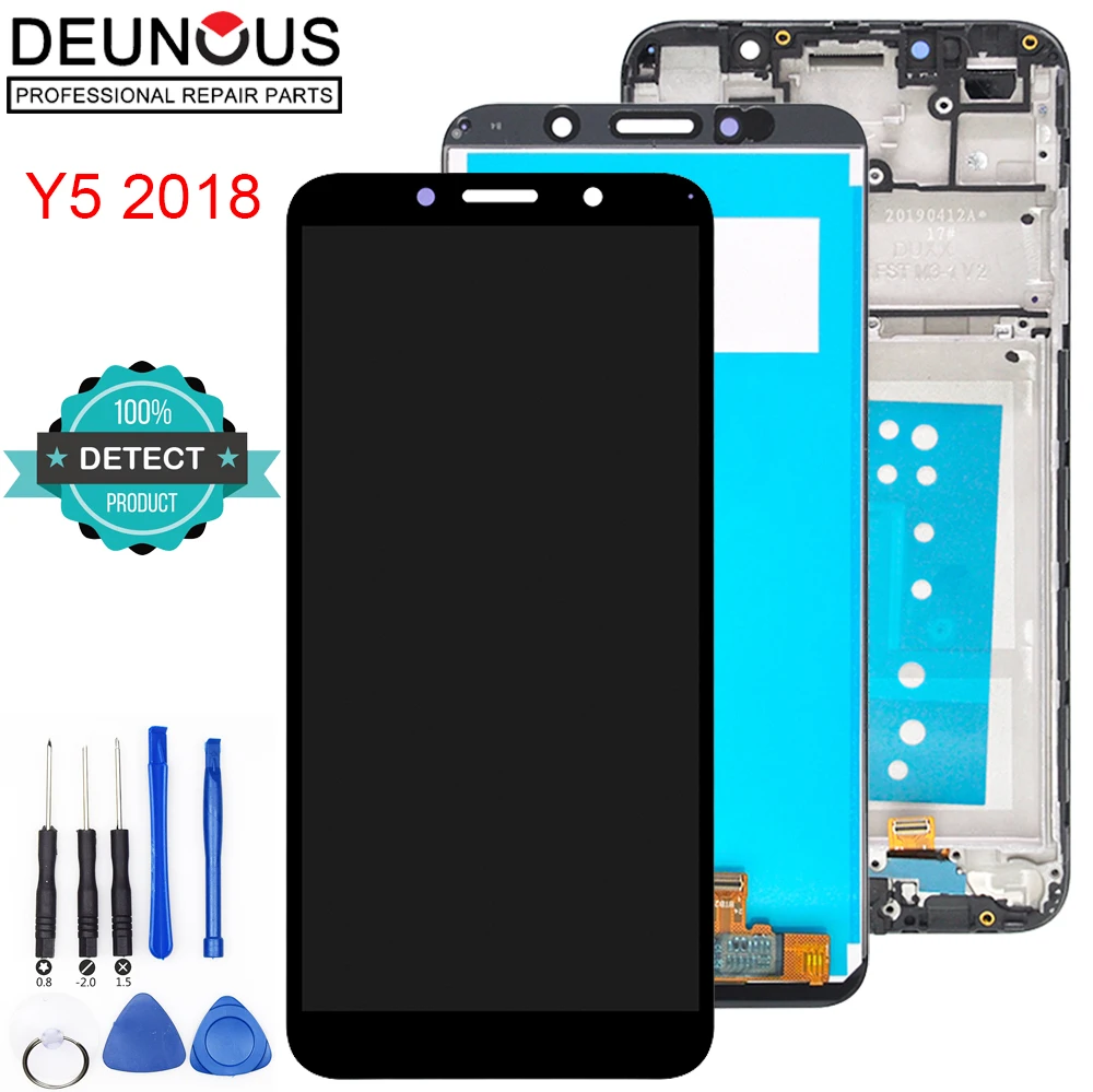 Дисплей для Huawei Y5 2018 и Lite DRA-LX2/LX3/LX5 ЖК-дисплей с сенсорным экраном замены Honor 7A