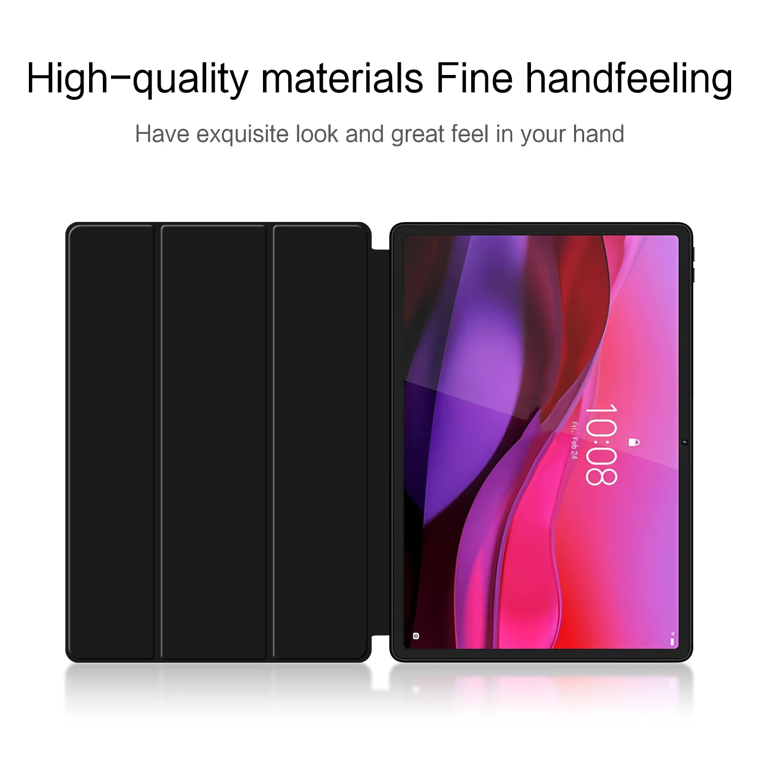 Premium Flip Stand Cover for 12.7-inch Tablet - HUWEI Case