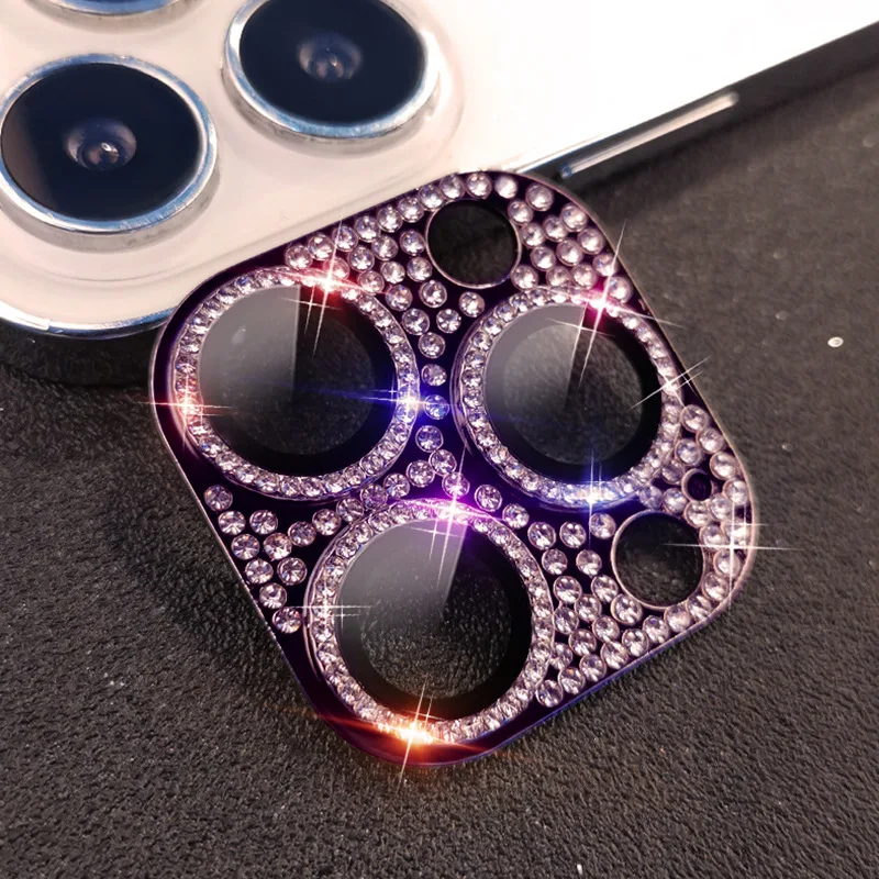 Diamond-Embedded Armor Lens Film Camera Protector Accessory