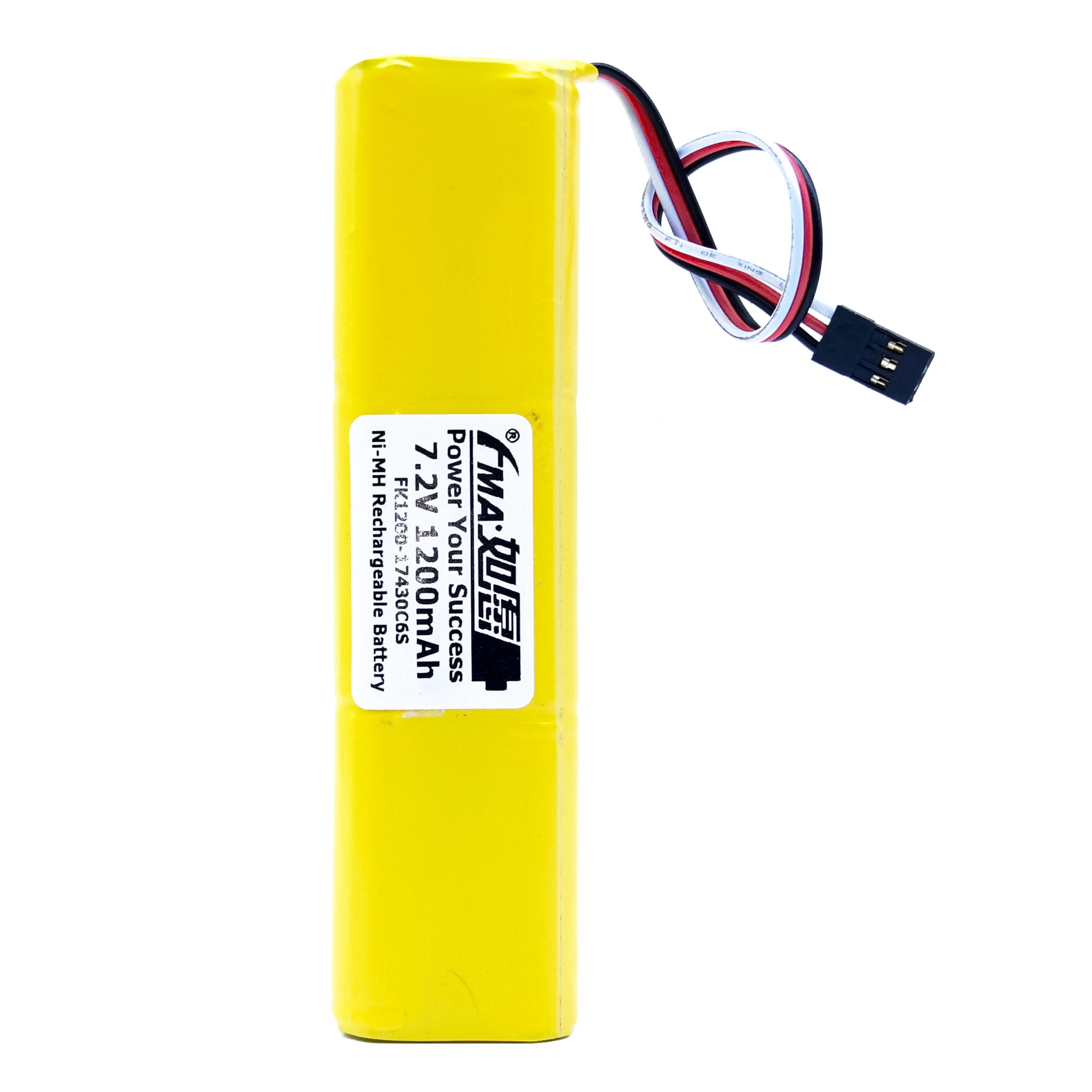 Batterie 7.2V Ni-MH 2200mAh Ni-Cd 1200mAh pour Émetteur RC Futaba