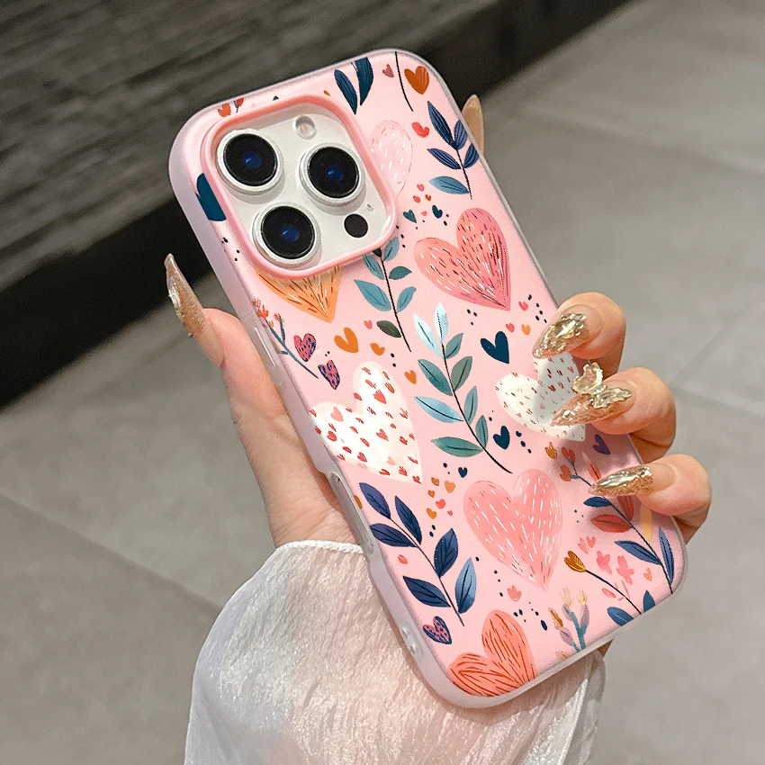 Elegant Pale Daisy Flower 2-in-1 Hard Phone Case