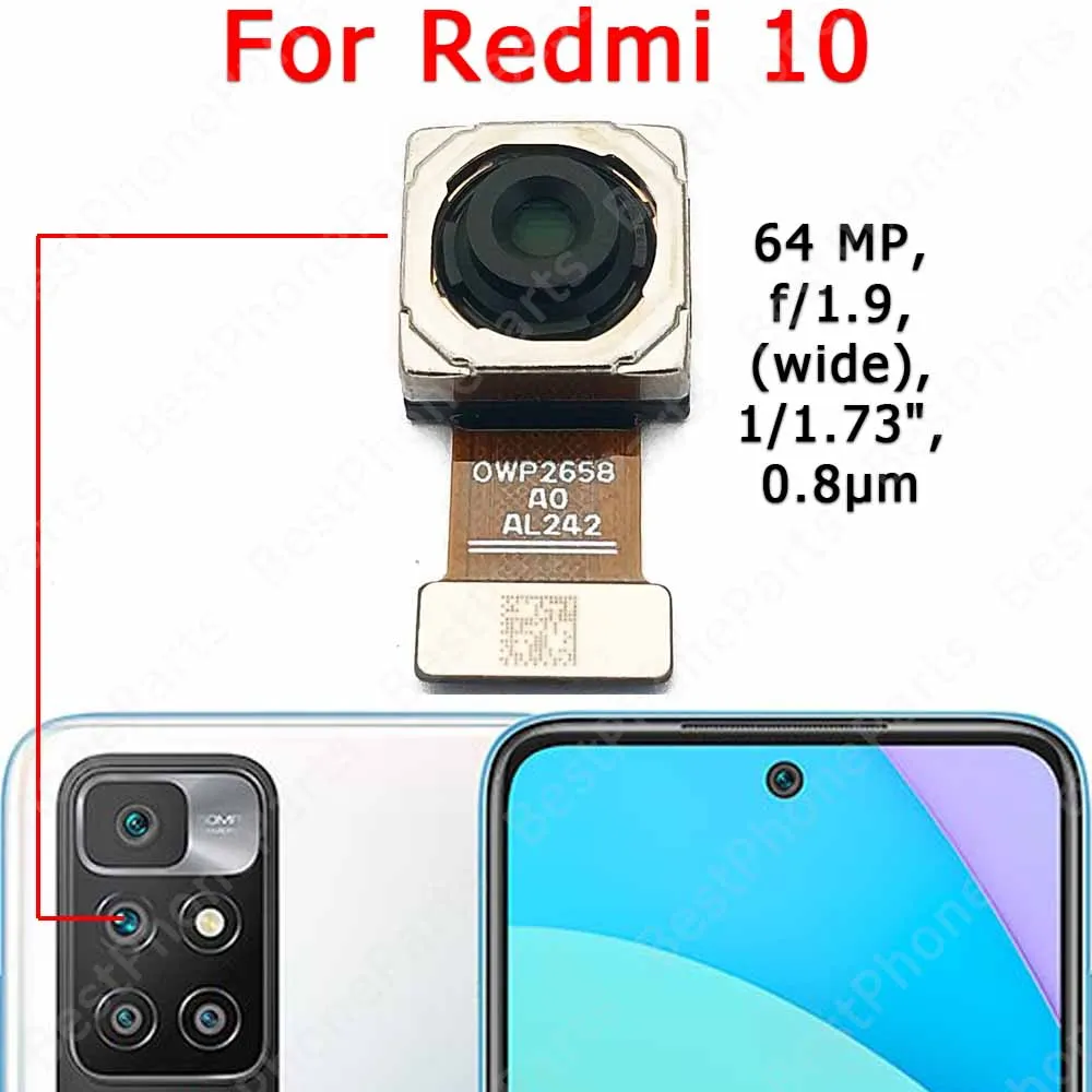 Camera Mi Mobile Spares Redmi Note Gcam Mi A2 Lite Rear Front