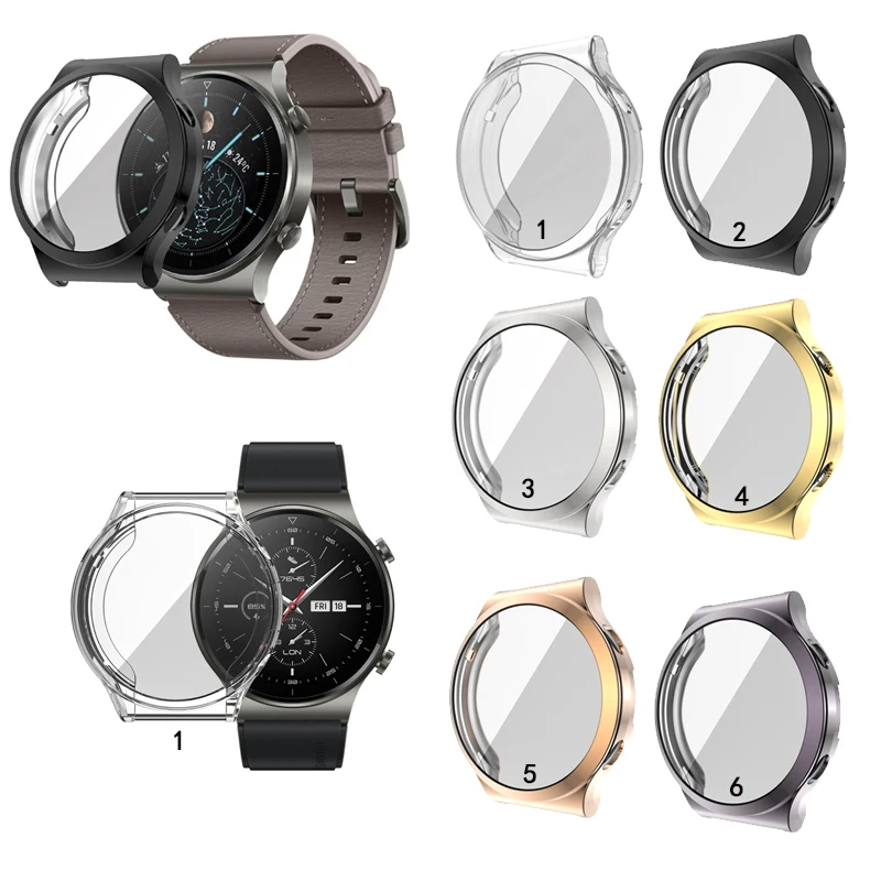 Silicone Slim TPU Protective Smartwatch Case Cover