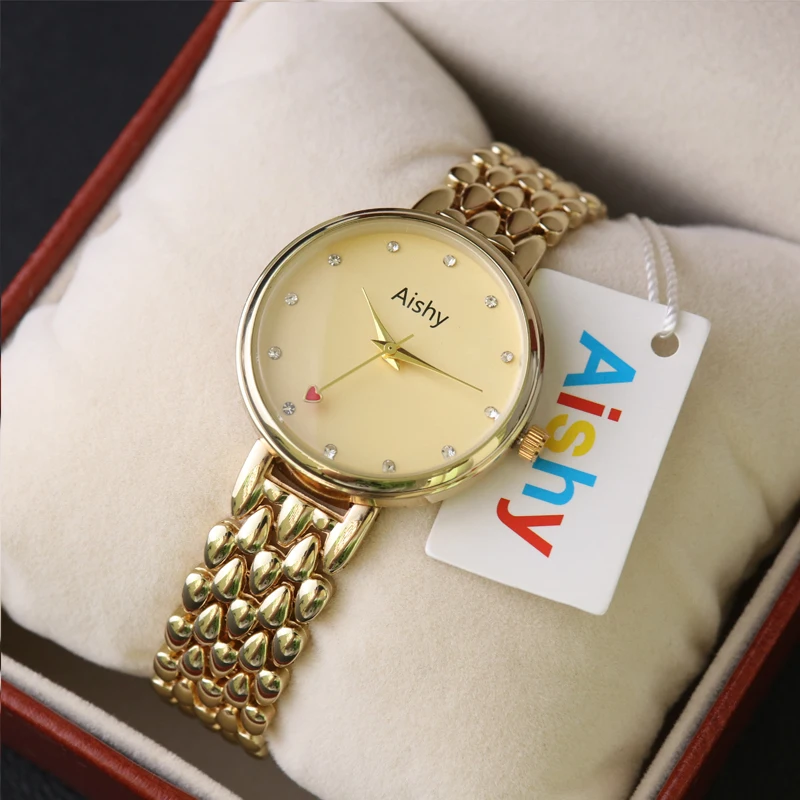 2023 Year Watch with Box Women Minimalist Design Wristwatch Big Dial Women's Fashion Creative Watch with  Gift for Drop shipping