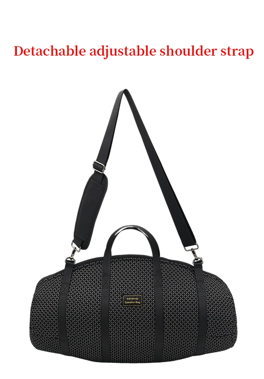 Portable Speaker Bag for JBL BOOMBOX4 Speaker Sound Permeable Bags BOOMBOX 4 Gen Transparent Box Outdoors Travel Carrying Case