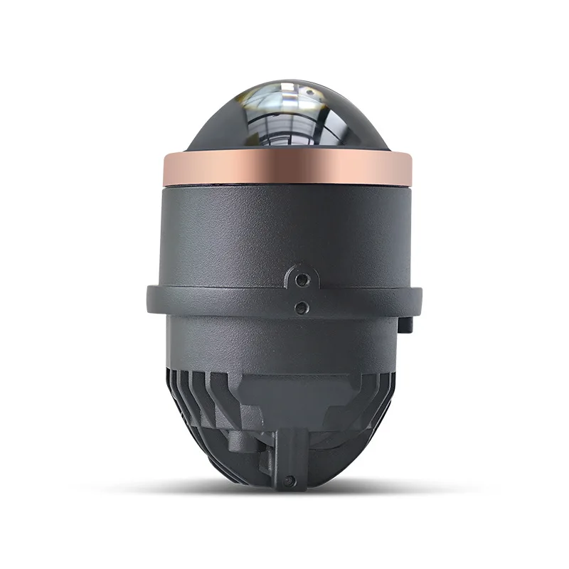 차량용 LED 렌즈 안개등 3인치 바이포컬 렌즈 55W 3색 백색광 황색광 12V24V 자동차 트럭 안개등