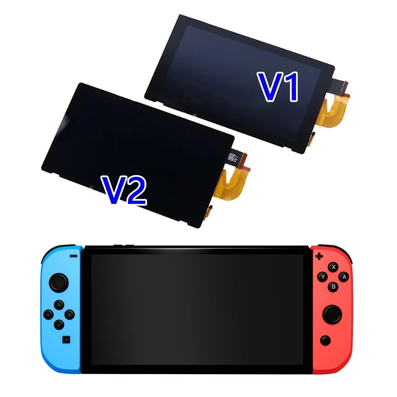 

LCD Screen for NS V1 V2 Game Console Display Screen Replacement