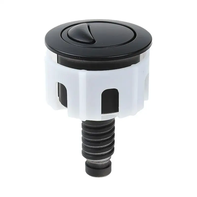 Flushing Toilet Button Round Flushing Button Toilet Double Push Rustproof Replacement Wire Control Bathroom
