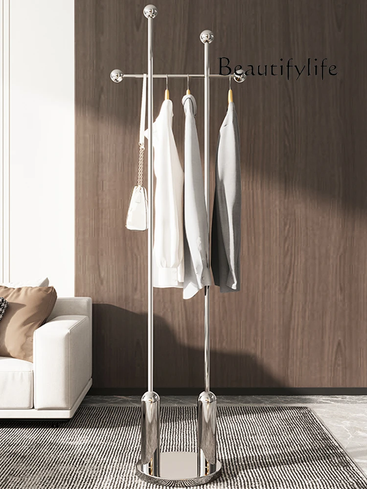 

Floor Hanger Bedroom Corner Home Living Room Clothes Rack Light Luxury Minimalist Italian Small Coat Rack