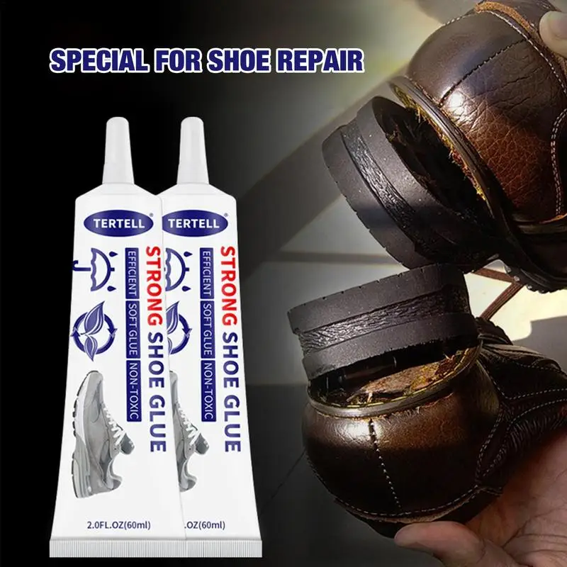 

60ml Shoe Factory Special Leather Glue Universal Shoe Repair Glue Super Strong Shoe Repairing Adhesive Shoemaker Waterproof