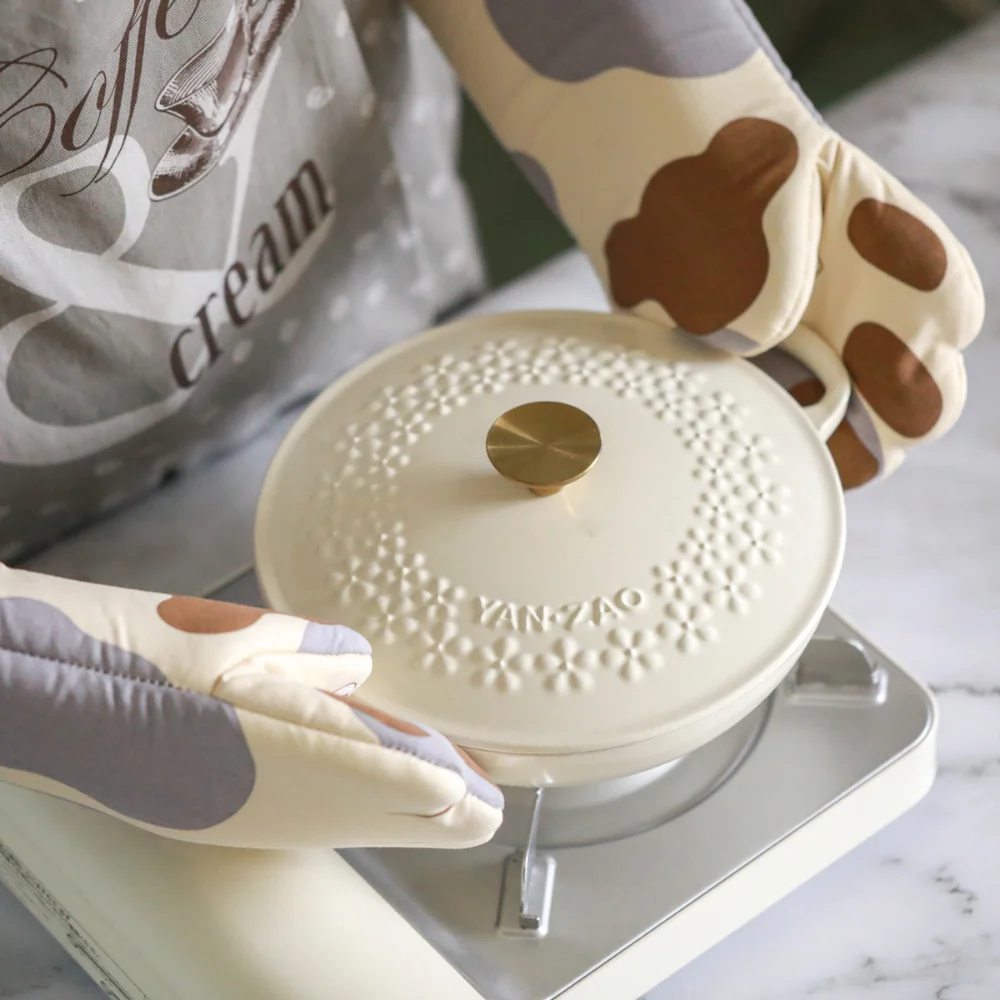 1PC Anti-scalding Oven Gloves Mitts Potholder Kitchen Gloves Tray Dish Bowl Holder Oven Handschoen Hand Clip Tools, silicone oven gloves