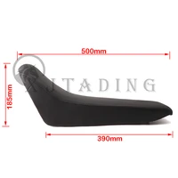 Juste de Selle en Mousse pour Siège de Moto, pour 90cc 100cc 110cc 125cc Apollo PIT TRACanon DIRT BIKE D343 Pit, Pièces de Bicyclette 1