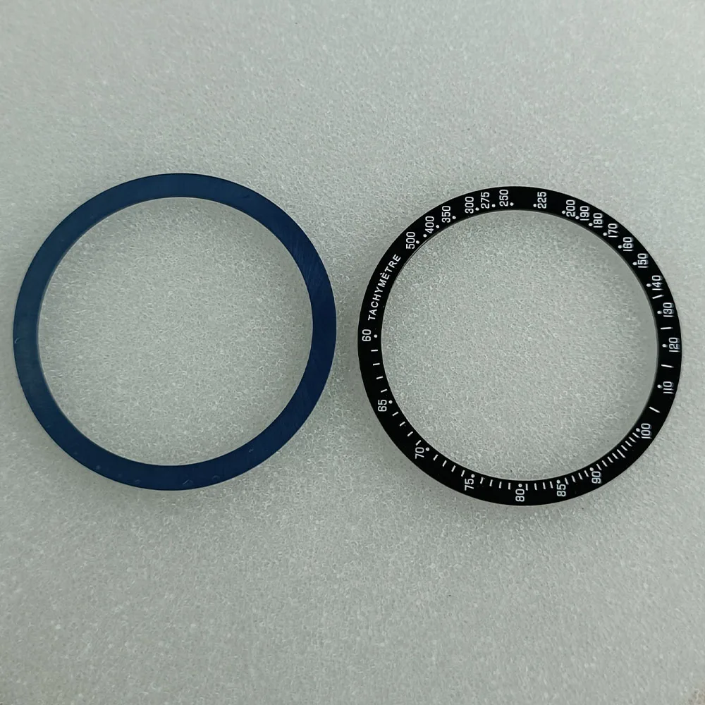 Premium Ceramic Flat Watch Bezel Insert - Replacement Ring