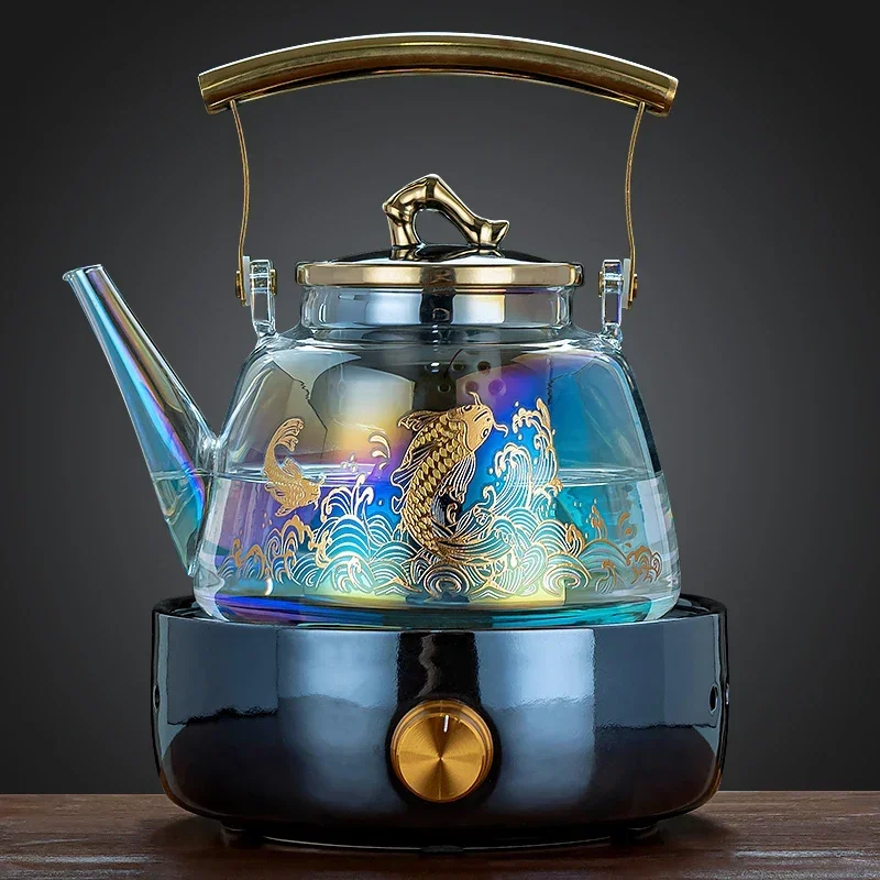 

Электрическая чайная плита и чайник для домашнего использования, устойчивая к высоким температурам, 220 В