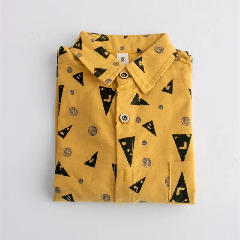 

Детская блузка для мальчиков, пальто, куртка, верхняя одежда, хлопковые рубашки желтого цвета на весну и осень 2024, верхняя одежда, пальто для подростков, детская одежда