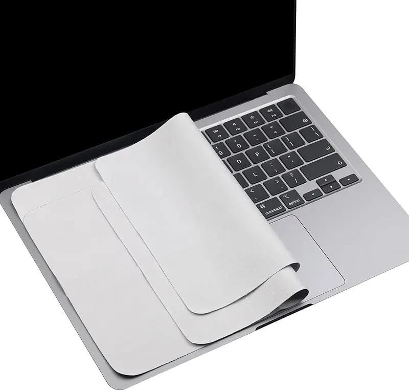 Microfiber Screen and Keyboard Cleaning Cloth with Imprint Protection