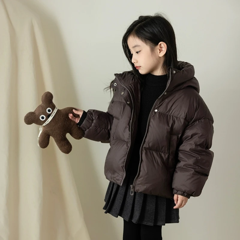 Girls Down Cotton Jacket Children Thick Cotton Jacket Top Kids Jackets for Girls Winter Coats down jacket children jackets girls coat