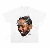 Kendrick Lamar tee Kung Fu Kenny DAMN Hip Hop Rap print short sleeve Men And Women T-shirt Beauty loose Causal Style T-shirt 1