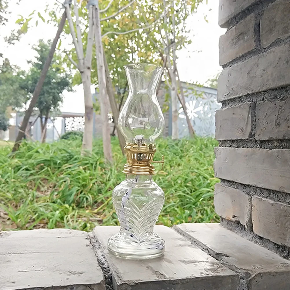 Kerosene Lamp Glass with Lampshade