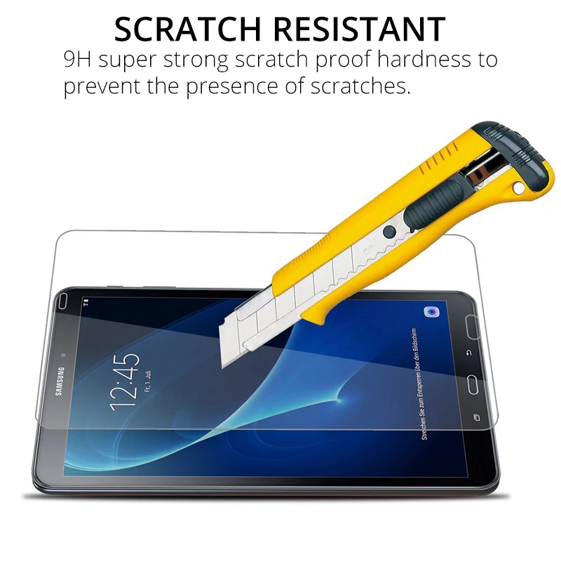 2 Stuks Screenprotector Gehard Glas Voor Samsung Galaxy Tab A A6 10.1 ''2016 SM-T580 SM-T585 Hd Heldere Anti-Kras Tabletfilm