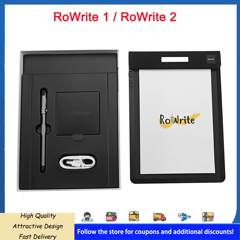 RoWrite 1 RoWrite 2 Smart Writing Notebook Compact and