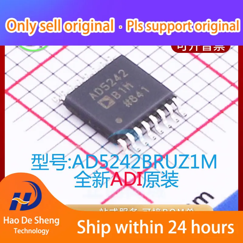 

10 шт./партия AD5242BRUZ1M AD5242B1M TSSOP16 новый оригинальный фотоаккумулятор