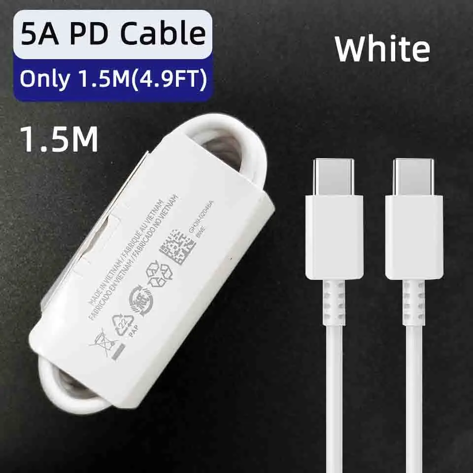 High-Speed 5A USB Type-C Charging Cable - 60W Super Fast Charger
