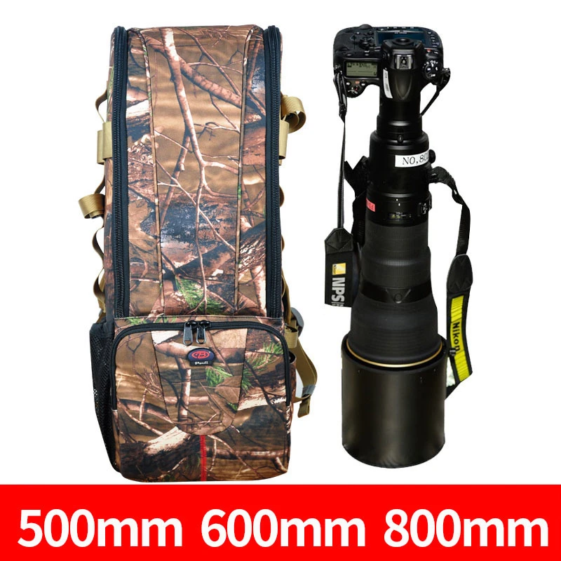 Camera Telephoto Lens Backpack Bag Case Canon Camera Case Backpacks