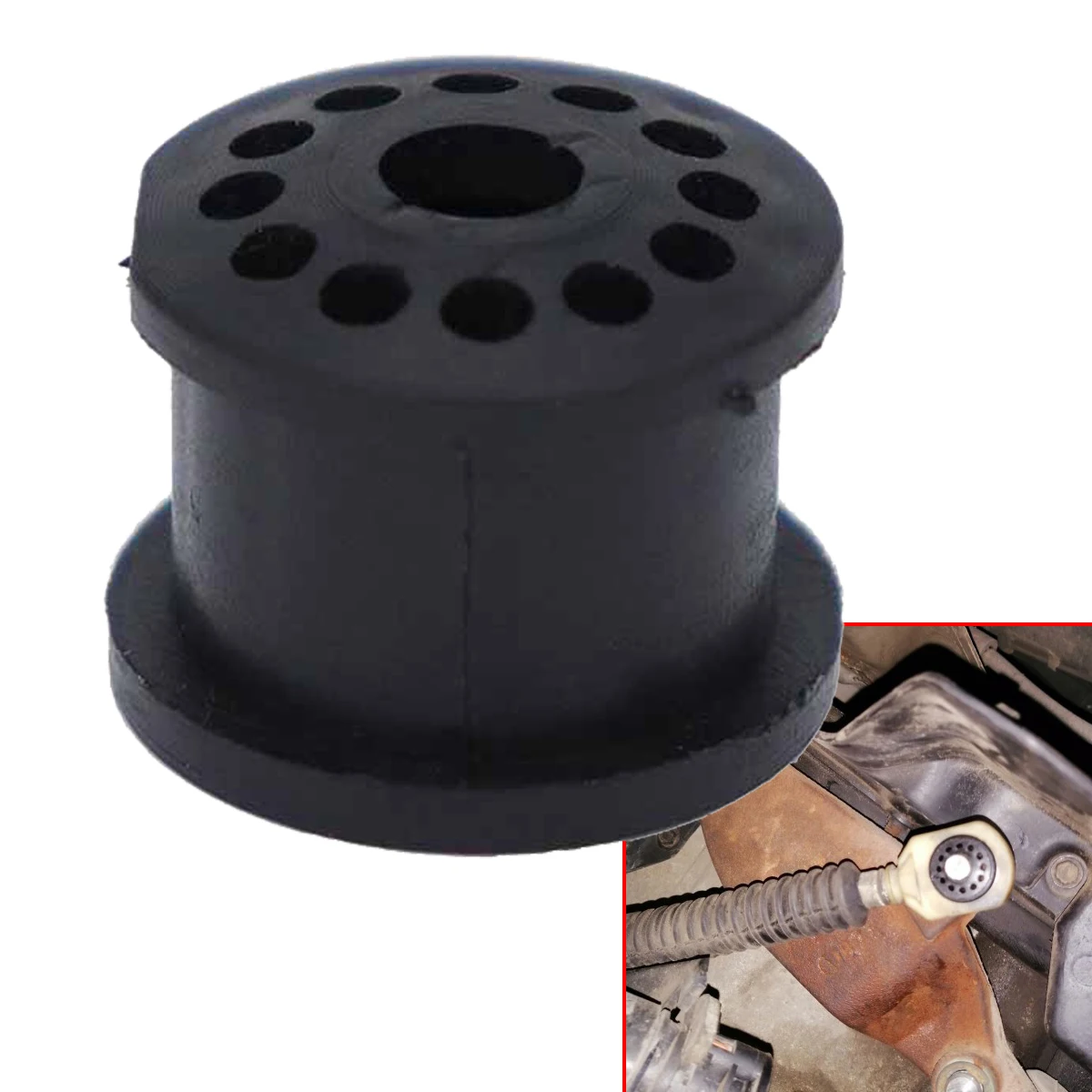 Manual Transmission Gearbox Shift Lever Cable Linkage Rubber Bushing Repair Kit For Ford Fiesta MK5 2002-2008 Replacement Part car accessories gear shifter gearbox control cable repair kit