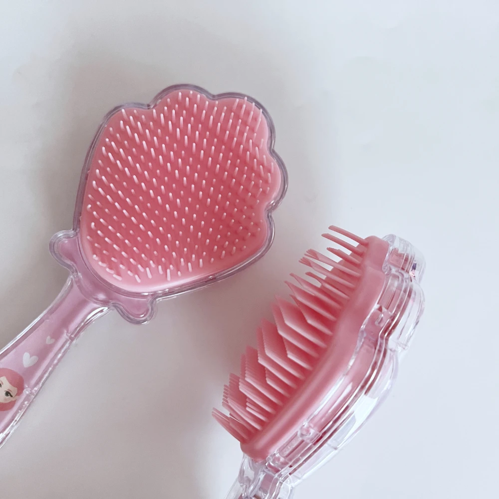 Wet Hair Brush Mermaid Hair Brush Detangling Curly Straight Long Short For Most Types curly hair brush,hair brush comb