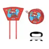 Spring Outing Pocket Kite Easy To Fly 50 Meter Kite Line Animal Wind Kites Family Trips Friends Game Foldable Kite 5
