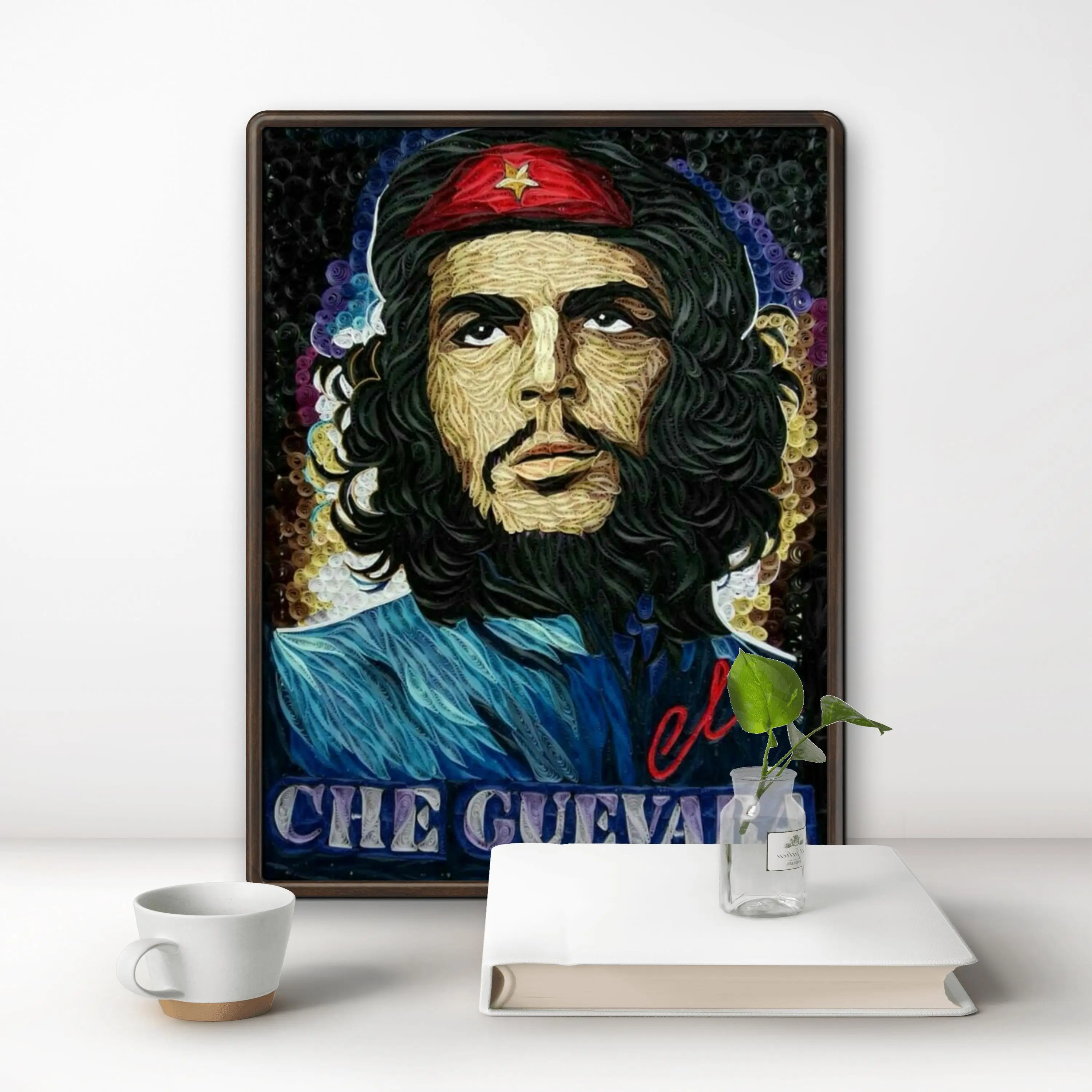 Cuban Hero Che Guevara DIY 5D Diamond Painting by Number unique Kits Home Wall Decor Crystal Rhinestone Wall Decor
