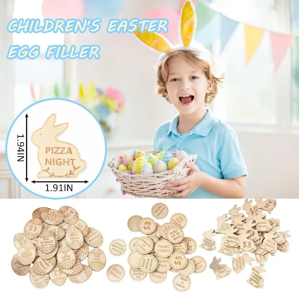 

Children's Easter Egg Filler Children's Easter Egg - Wooden Easter Hunt Filler Reward Egg Eco-Friend Fillers Easter Token U B0H7