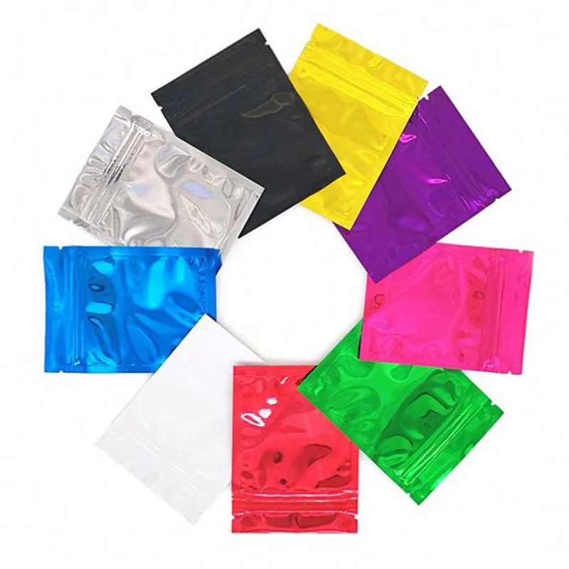 

Customized product、Colorful Custom Logo Print Plastic Ziplock Holographic Zip Lock Small Opaque Mylar Zipper Aluminum Foil Bag