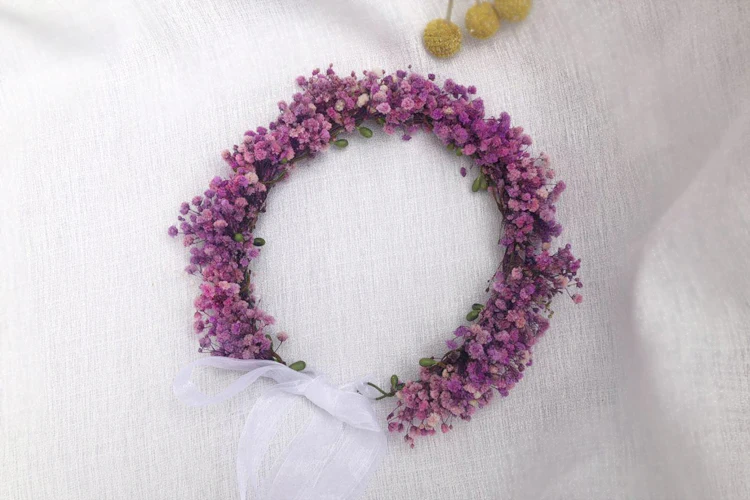 Blush Fairy Bridal Headwear Flowers Luck Star Two Color Bohemian Accessories cheap China ZH015