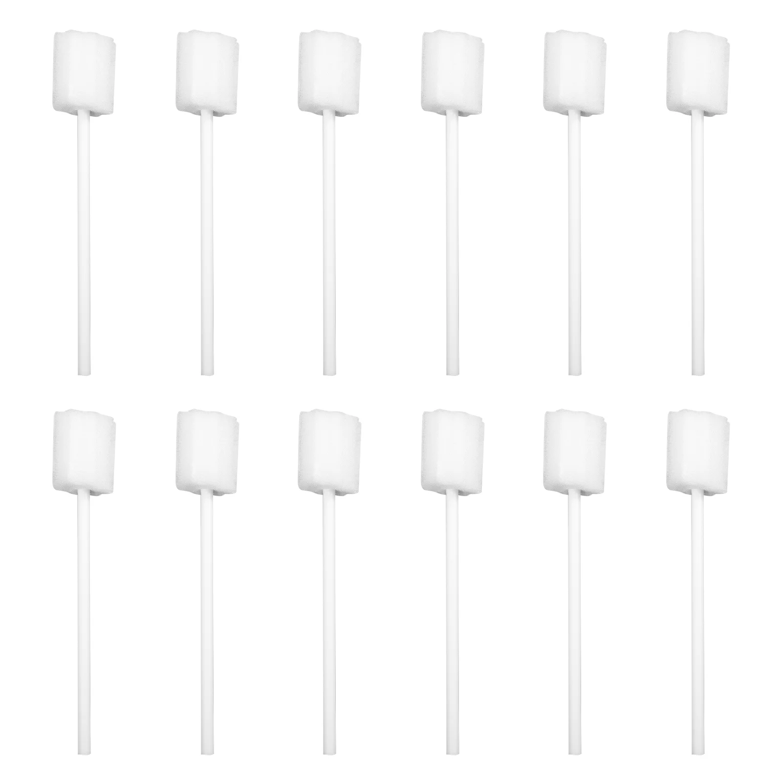 

30 Pcs Sponge Cleaning Stick Infant Toothbrush Cleaner Disposable Tongue Care Toothbrushes White Baby