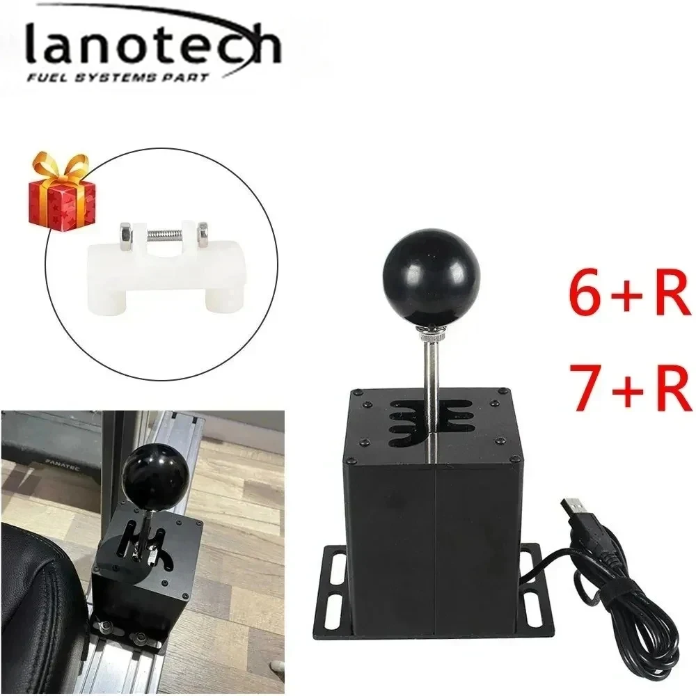 Racing Game H Gear Shifter For Logitech G29 G25 G27 G920 For Thrustmaster T300RS GT ETS2 Simracing PC USB HB-1014