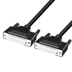 Enhanced Parallel Port Data Transmission Extension Cable - Durable Double Shield, Pure Copper, Male to Female Connector, 0.5 - 10M Length - 10M (Female to Female)