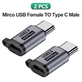 2x MicroUSB to C
