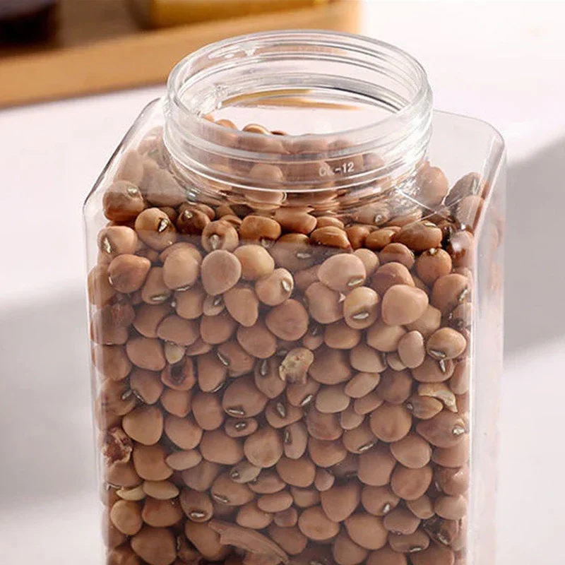 50 Barattoli per Spezie in Plastica con Coperchi Shaker