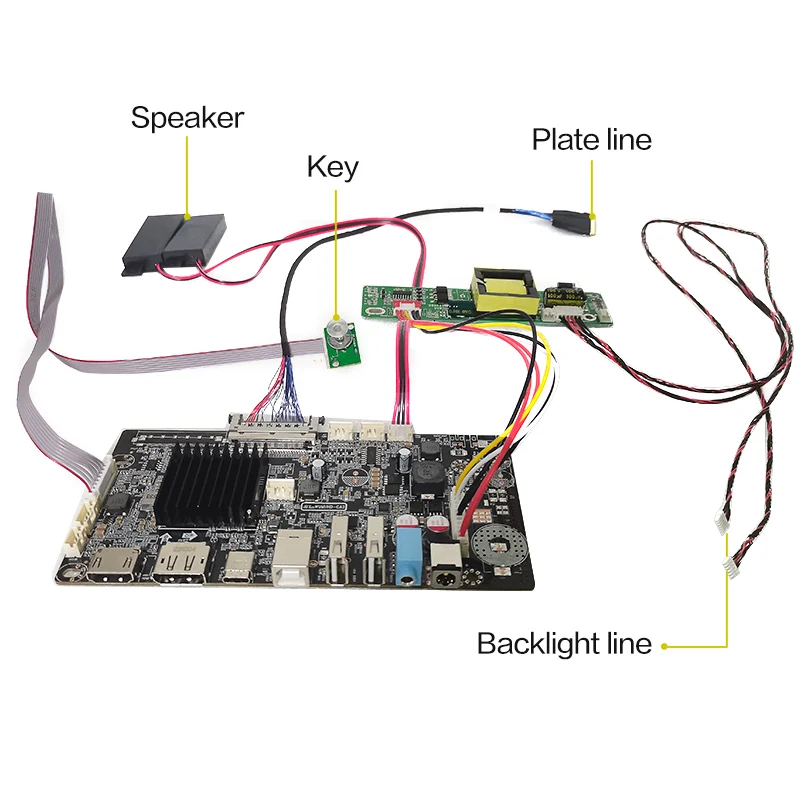 MST9800 DIY DP CŸ�� LCD ����� ��Ʈ�ѷ� ���� ŰƮ, 40 49 5K LCD ��ũ�� �׽�Ʈ ����̹� ���� ���κ����