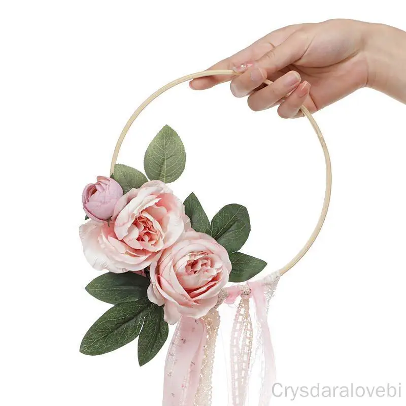 

Искусственная гирлянда в западном стиле, Декоративная гирлянда из бамбукового леса ручной работы, новинка, уличные свадебные подружки невесты