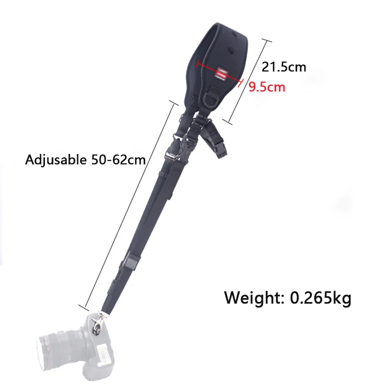 Quick Sling Camera Single Shoulder Belt Strap DSLR SLR Cameras for Canon for Sony for Nikon Shoulder Strap Belt