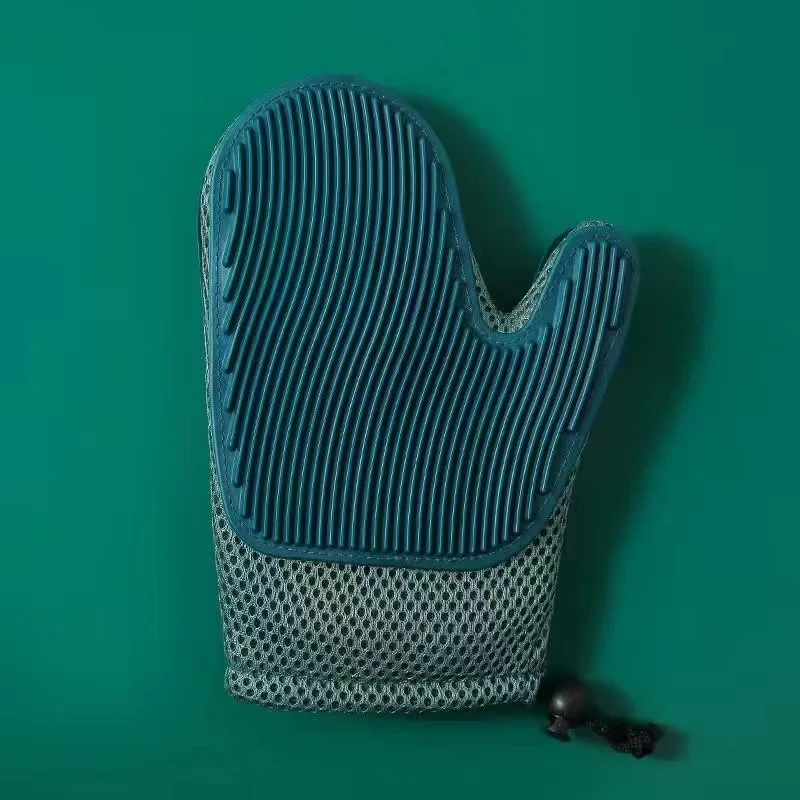 Cat Hair Remove Gloves Rubber Pet Beauty Cleaning Grooming Effective Massage Dog Combs Floating Brush Glove 1PC
