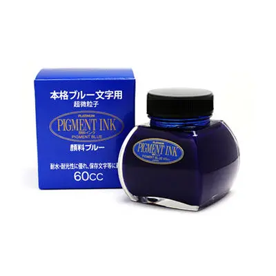 플래티넘 INKC-1500 일본산 방수 카본 나노 컬러 잉크 - 퇴색 방지 만년필 잉크, 부드러운 필기감
