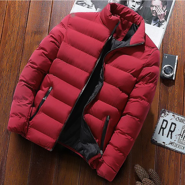 Men Winter Jacket Long Sleeve Baseball Jackets Windbreaker BMW Zipper Windbreaker Windproof Jacket Male Outwear Men Clothing 5