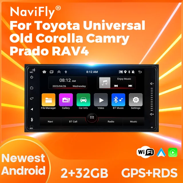 Adattatore ISO 16 Pin Per Autoradio Android - Connettore Con Cavi Volante E Retro, Plug And Play Per VW